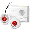 Caregiver Pager Wireless Call Buttons for Elderly Monitoring SOS Alert System Portable Alarm